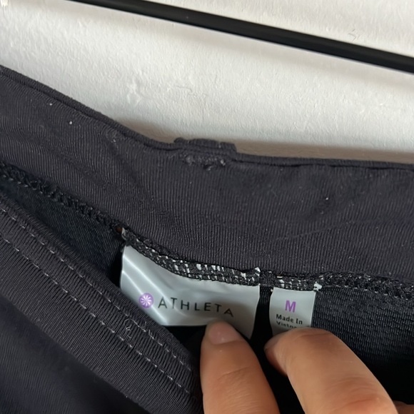 Athleta Black skirt with built in tights - Picture 3 of 4